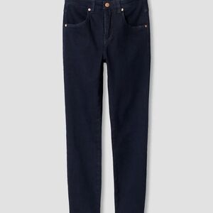 Universal Standard Seine High Rise Skinny Jeans 27" Dark Indigo Size 8